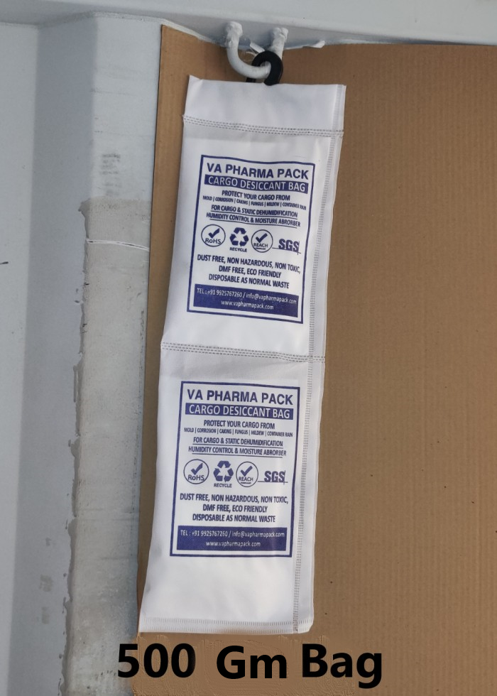 ABSORBENT BAG FOR CARGO CONTAINER , DMF FREE DESICCANT BAG FOR