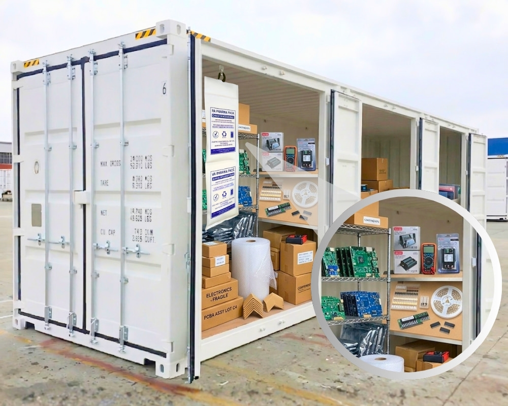 Moisture absorber supplier for electronics shipment