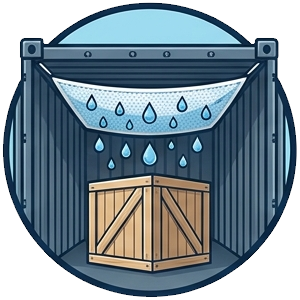Prevents Container Rain and Condensation