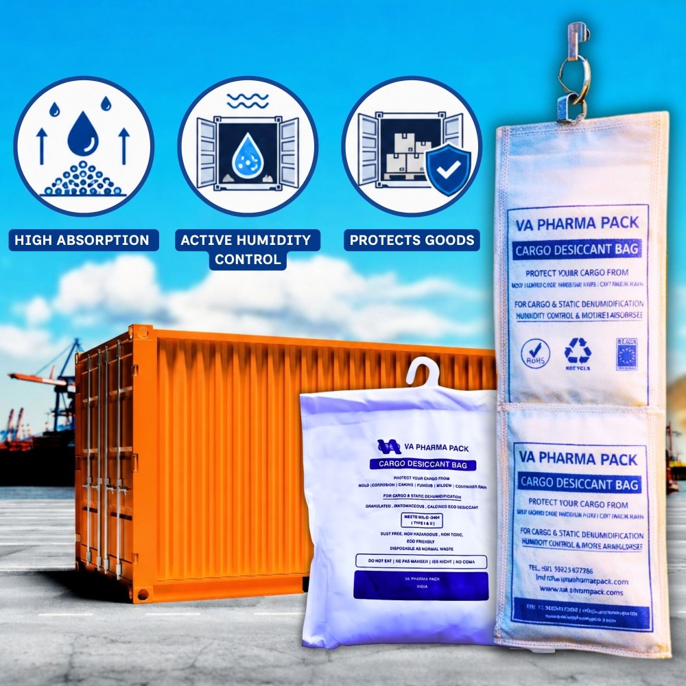Use Cargo Desiccant Bags in Containers