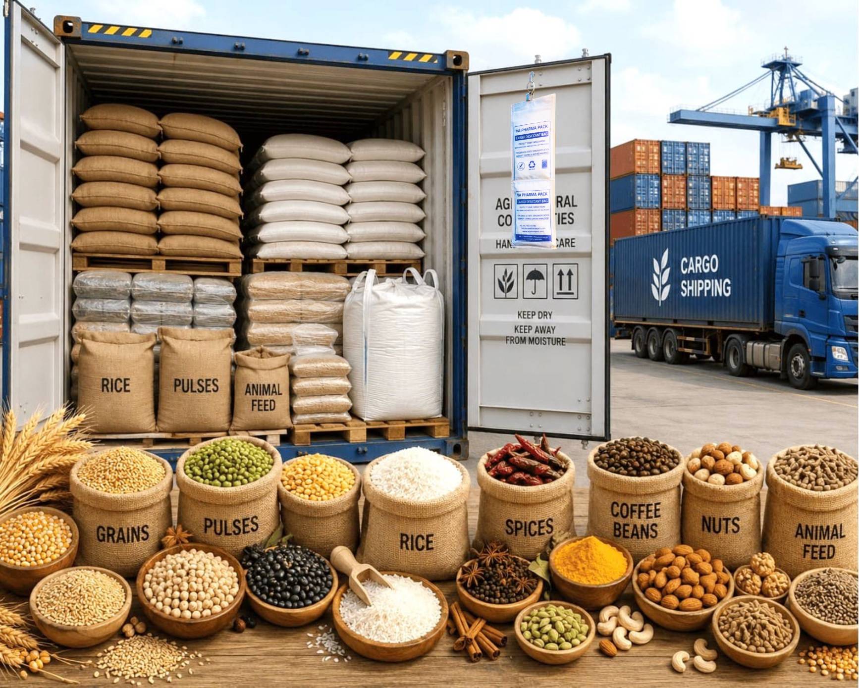 How Moisture Affects Agricultural Commodities?