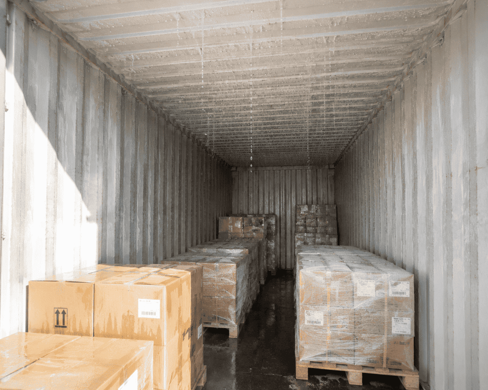Humidity Protection for Agricultural Shipments