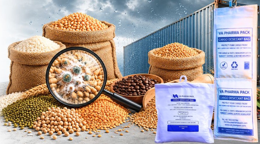 Desiccant Bags for Agricultural Commodities